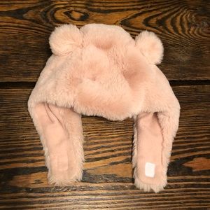 Faux Fur Hat with ears